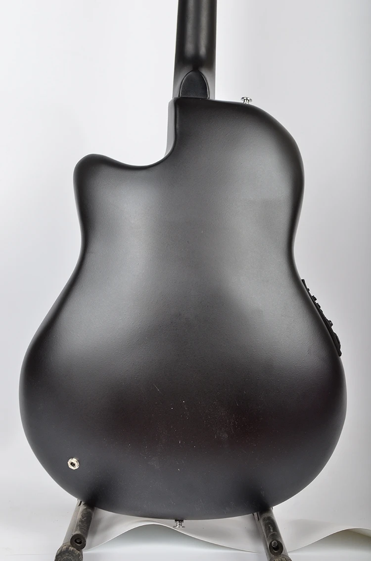 Sıcak! Süper Roundback/ Karbon Fiber Arka ve Yan Akustik gitar EQ ile (ANT-126) Görüntü 4
