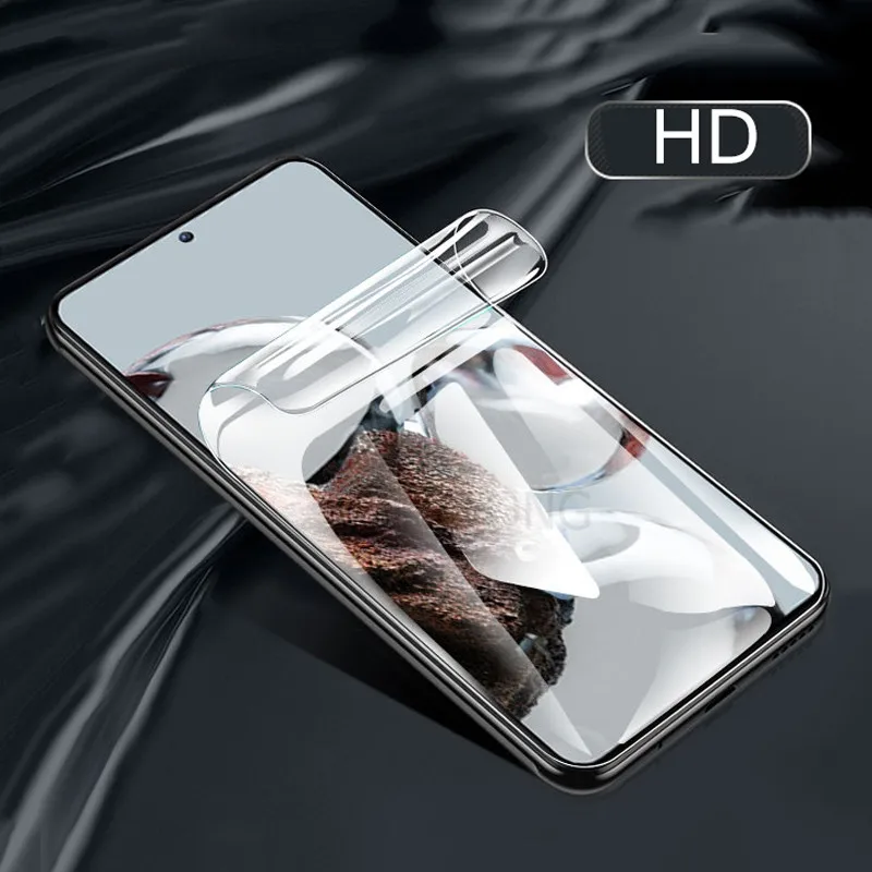 Yumuşak Hidrojel Film İçin Xiaomi 12 Lite Ekran Koruyucu Tam Kapak Filmi İçin Xiaomi 12lite mi 12T Pro 12s ultra 12X t pro Cam yok Görüntü 1