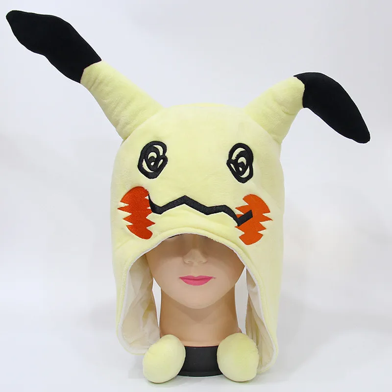 Anime Cosplay S Versiyonu Peluş ve Pamuk Kukla Modeli Tahsil Rol Mini Sevimli Canavar Şapka Oynayan Çocuk Hediyeler 30*18 cm Görüntü 0