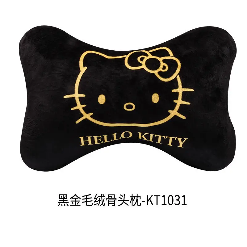 TAKARA TOMY Hello Kitty Sevimli Araba Kafalık Boyun Yastık Kış Sıcak Peluş araba yastığı Görüntü 5