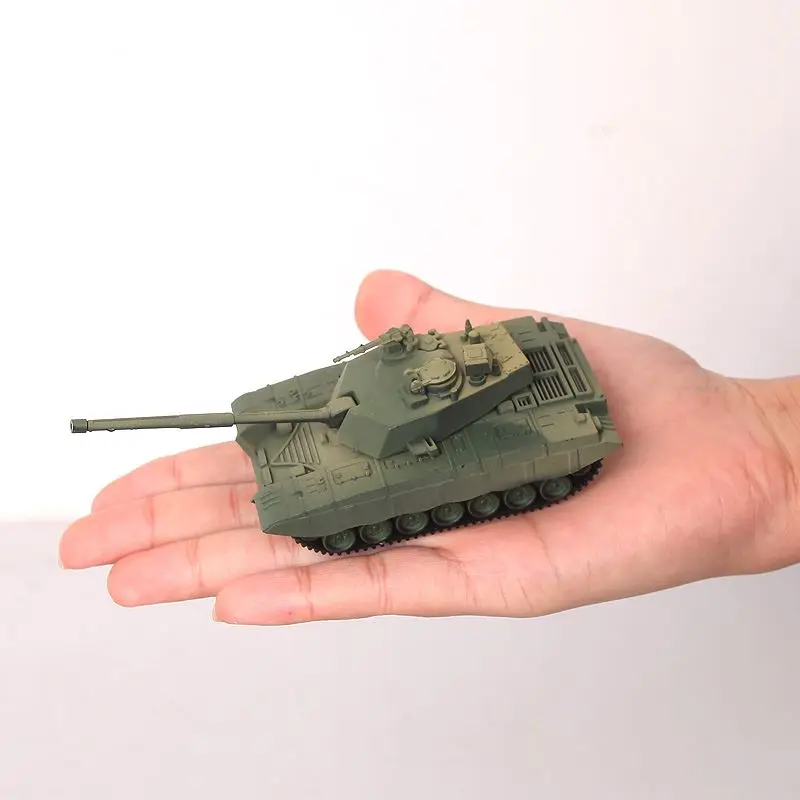 8 adet 1: 72 4D Plastik Montaj Tankı 1st Nesil ikinci Dünya Savaşı Modeli Bulmaca Montaj Askeri Kum Masa Oyuncaklar Çocuklar İçin Görüntü 4