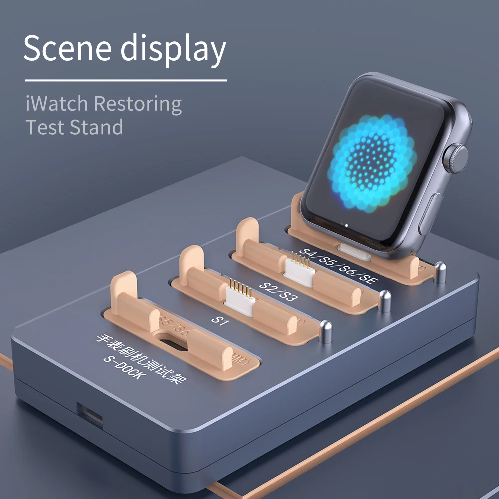 AiXun iWatch Geri Test Standı Bir Anahtar Geri İzle Modeli S1 S2 S3 S4 S5 SE S6 iWatch Onarım Aracı Görüntü 3