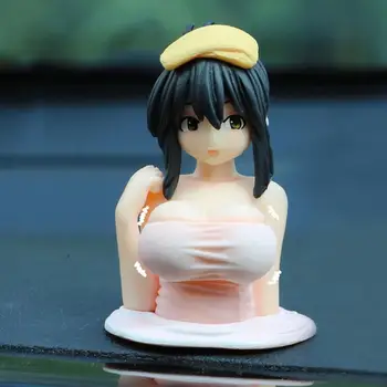 1 adet Seksi Anime Sallayarak Göğüsler Konsolu Pano İç Aksesuar Kız Erkek Yetişkin Figure Koleksiyon Model oyuncak bebekler