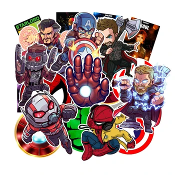 10/30/50/95 adet Avengers Süper Kahramanlar Çıkartmalar Dizüstü Su Şişesi Seyahat Çantası Buzdolabı Su Geçirmez Klasik Oyuncak Serin Etiket