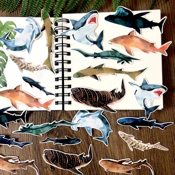 20 adet balina çıkartmaları DIY scrapbooking albümü önemsiz günlüğü mutlu planlayıcısı dekoratif çıkartmalar
