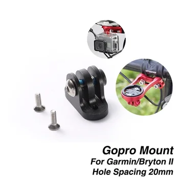 Bisiklet Bilgisayar GOPRO Dağı İçin Orijinal Garmın Bryton İGPSPROT Bisiklet Bilgisayar GPS Combo Tutucu Gidon Kamera Adaptörü