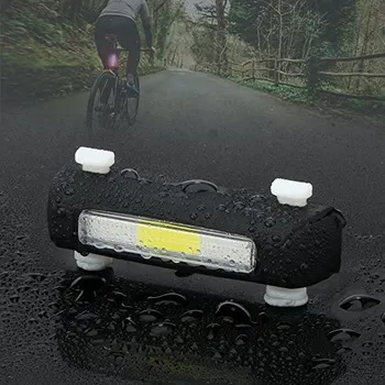 Bisiklet Güvenlik uyarı kuyruk ışık LED su geçirmez arka Dönüş sinyal ışığı 7 modları Dağ Bisikleti Bisiklet sürme gece Arka Lambası