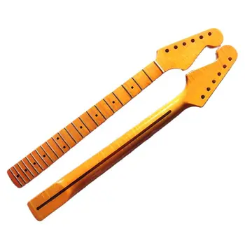 Disado 21 Frets Kaplan Alev Maple Elektro Gitar Boyun Akçaağaç Klavye Toptan Gitar Parçaları Müzik Aletleri Aksesuarları