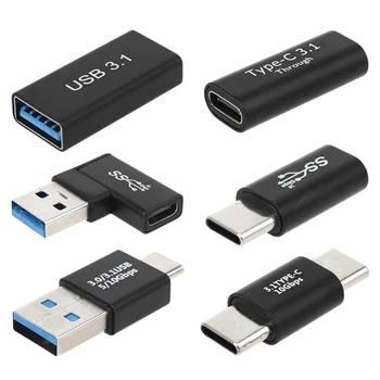 Evrensel Tip C USB 3.0 Erkek dişi adaptör OTG USB C Tipi C Erkek Dişi Şarj Veri Dönüştürücü Konektörü
