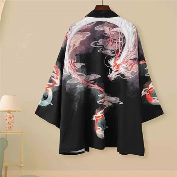 Geleneksel Haori Kimono Japon Tarzı Samuray Giyim Erkek Kadın Yüksek Kaliteli Günlük Sokak Salonu