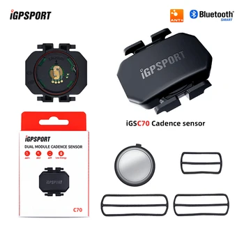 IGPSPORT Çift Mod Desteği Bluetooth ve ANT+ Bisiklet Hız Ritim sensörü Garmin Bryton Bisiklet Bilgisayar