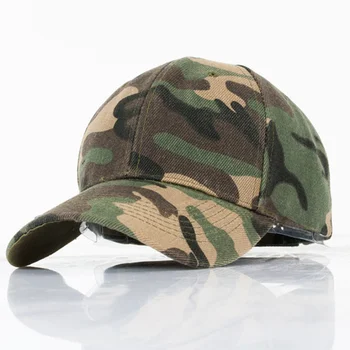 Kamuflaj beyzbol şapkası Yaz Açık hip hop şapka Camo Unisex Şapka Askeri Eğitim Şapka Spor Kamuflaj vizör kapağı