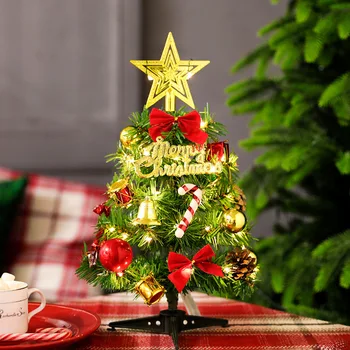 Mini masa Noel ağaç ışıkları led ışık Ev Dekorasyon çam Ağacı Noel ağacı Noel dekorasyon Yeni yıl hediyeleri 30 cm / 11.8 in
