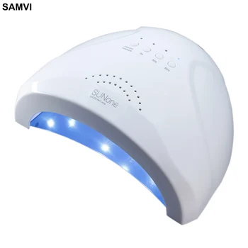 SAMVI SUNone profesyonel UV LED tırnak lambası 48 W tırnak kurutucu beyaz ışık UV LED jel makinesi