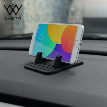 XMXCZKJ Yapışkan Silikon Araba Dash Pad Mat Masası telefon tutucu İstikrarlı Dağı Cep telefon tutucu İphone Samsung Xiaomi İçin GPS Tutucu