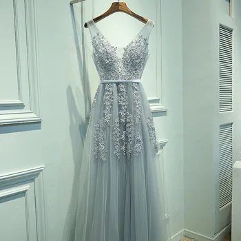 Çok Katmanlı Tül Parti balo kıyafetleri Kemer Aplike Bir Çizgi Abiye Uzun Lüks 2022 vestidos elegantes para mujer